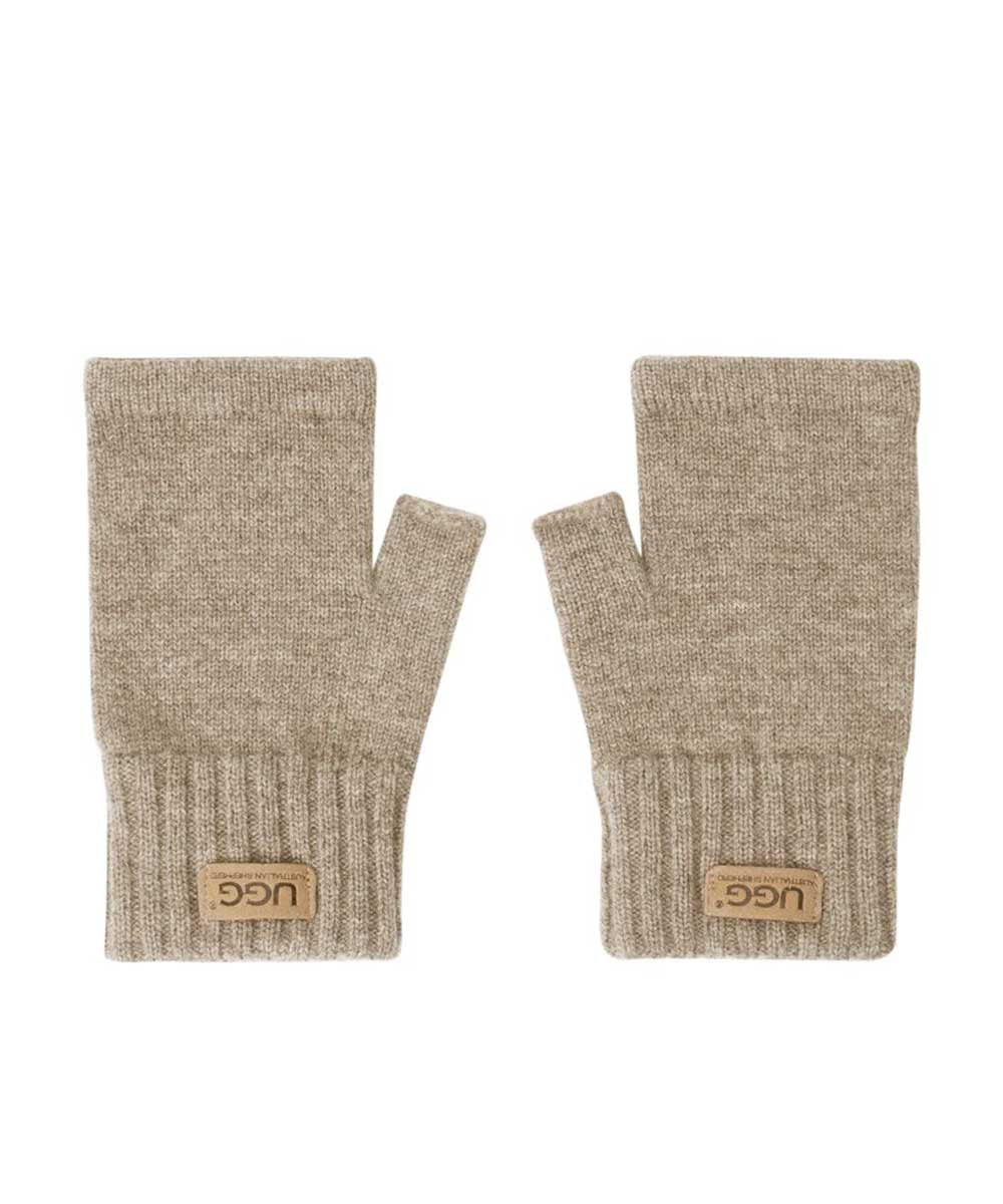 UGG Lumy Wool Cashmere Fingerless glove – Brown