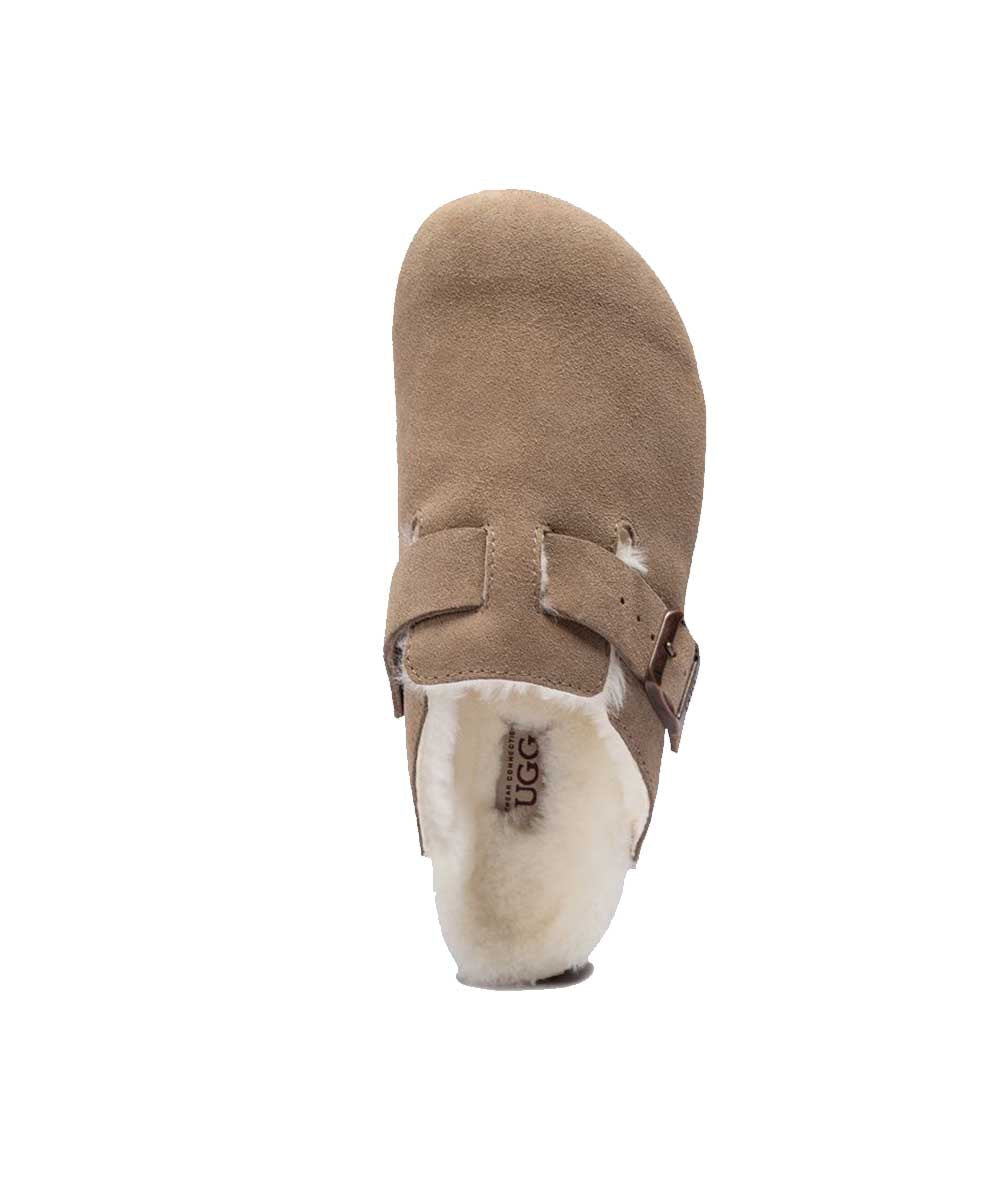 Men's UGG Wool Marly Slippers – Olive – view 5