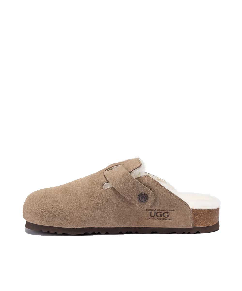 Men's UGG Wool Marly Slippers – Olive – view 4