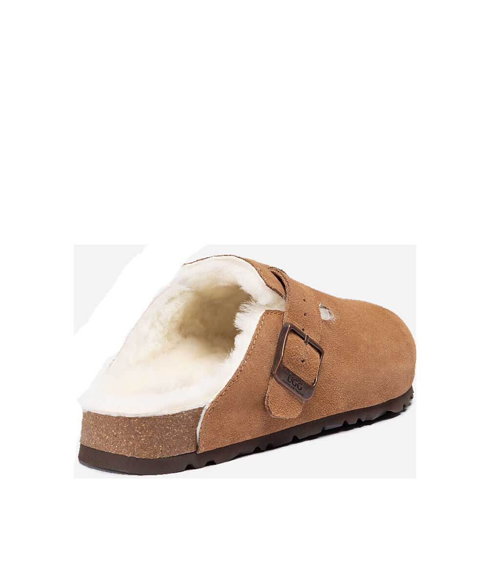 Men's UGG Wool Marly Slippers – Tan – view 2