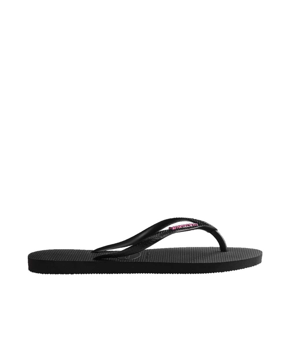 Havaianas Women's Slim Metal Logo Thongs